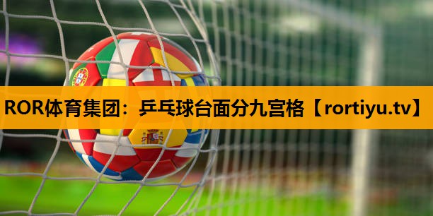 乒乓球台面分九宫格